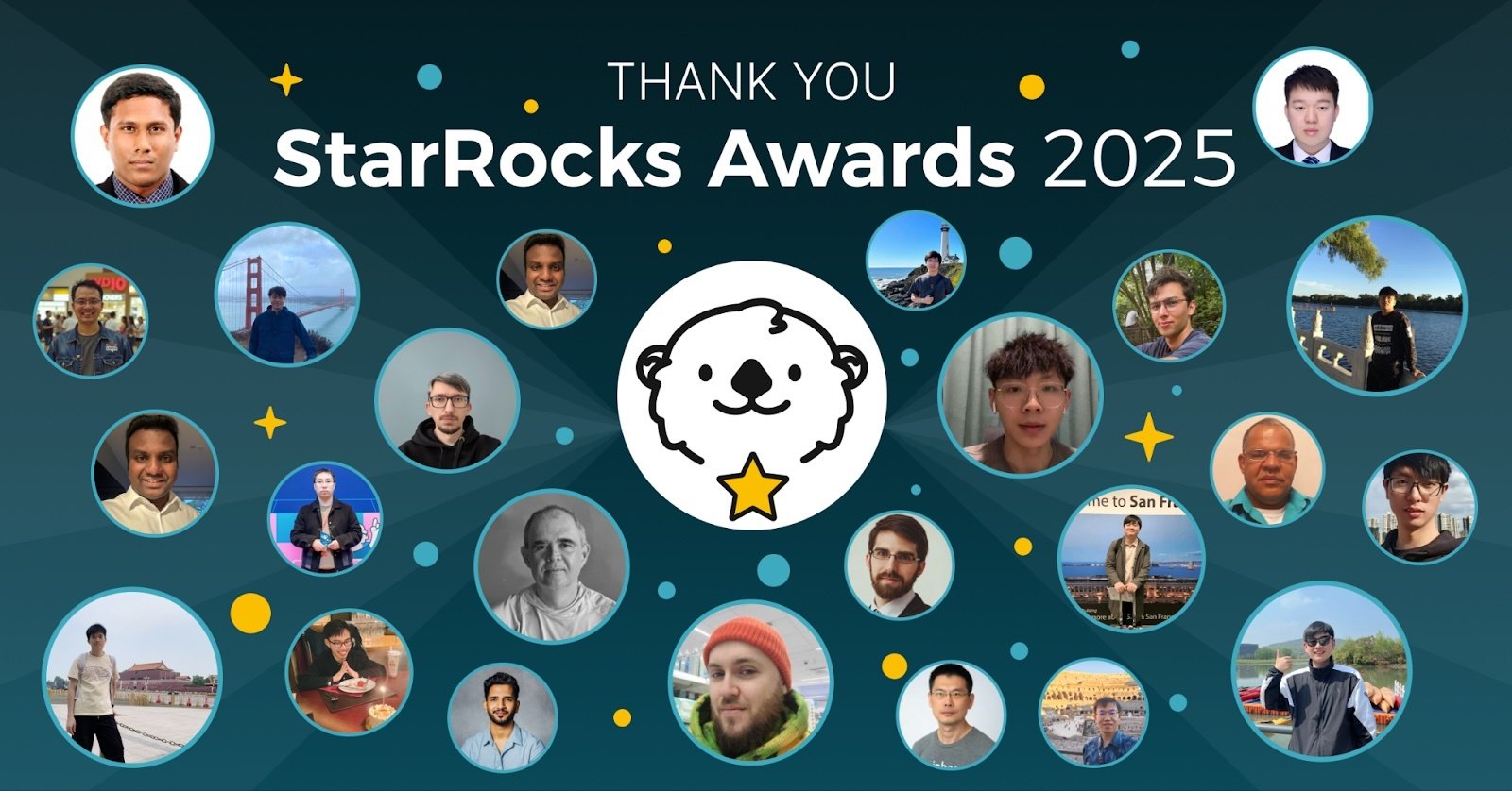 2025 StarRocks Award Recipients